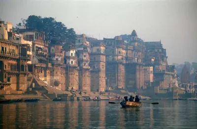 Ganges River, Varanasi, Uttar Pradesh, India.