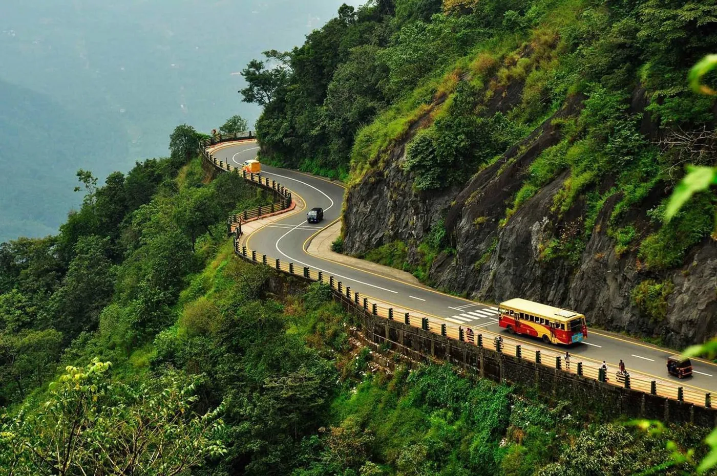Thamarassery Churam is a mountain pass in Kerala, India across the Western Ghats