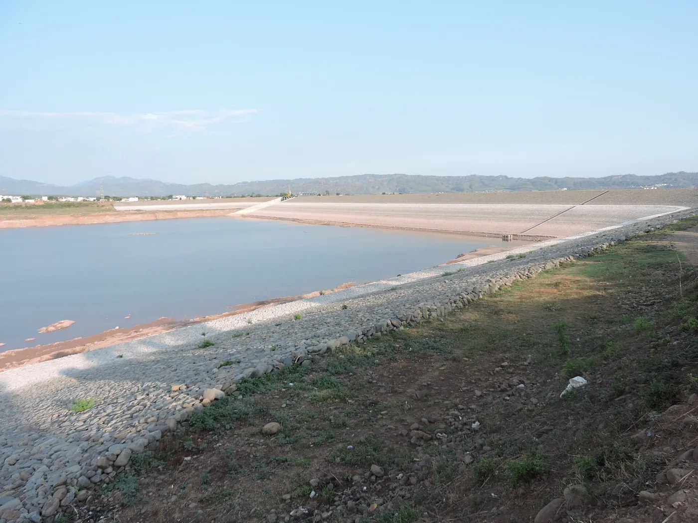 Kaushlya dam in  Pinjor, district Panchkula of Haryana State of India