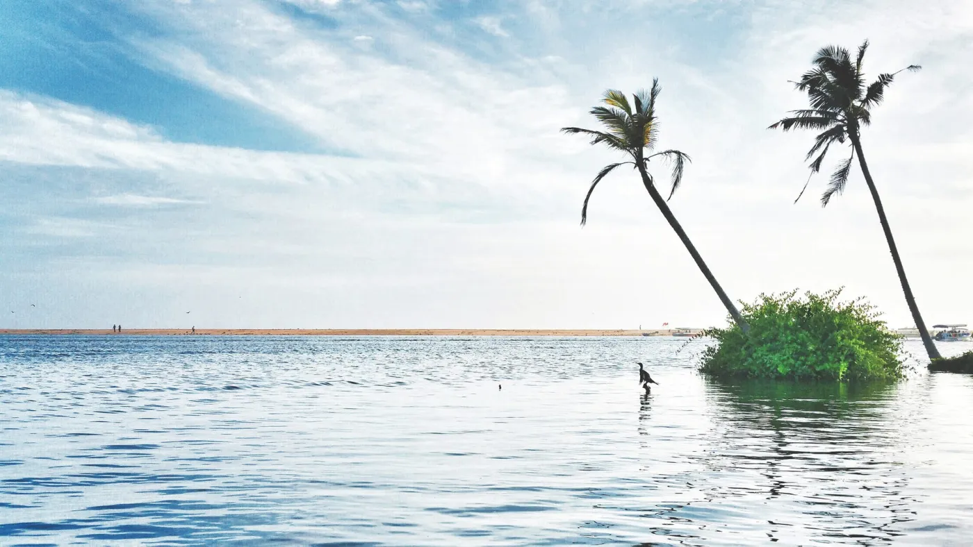 Poovar Beach in Kerala, India.